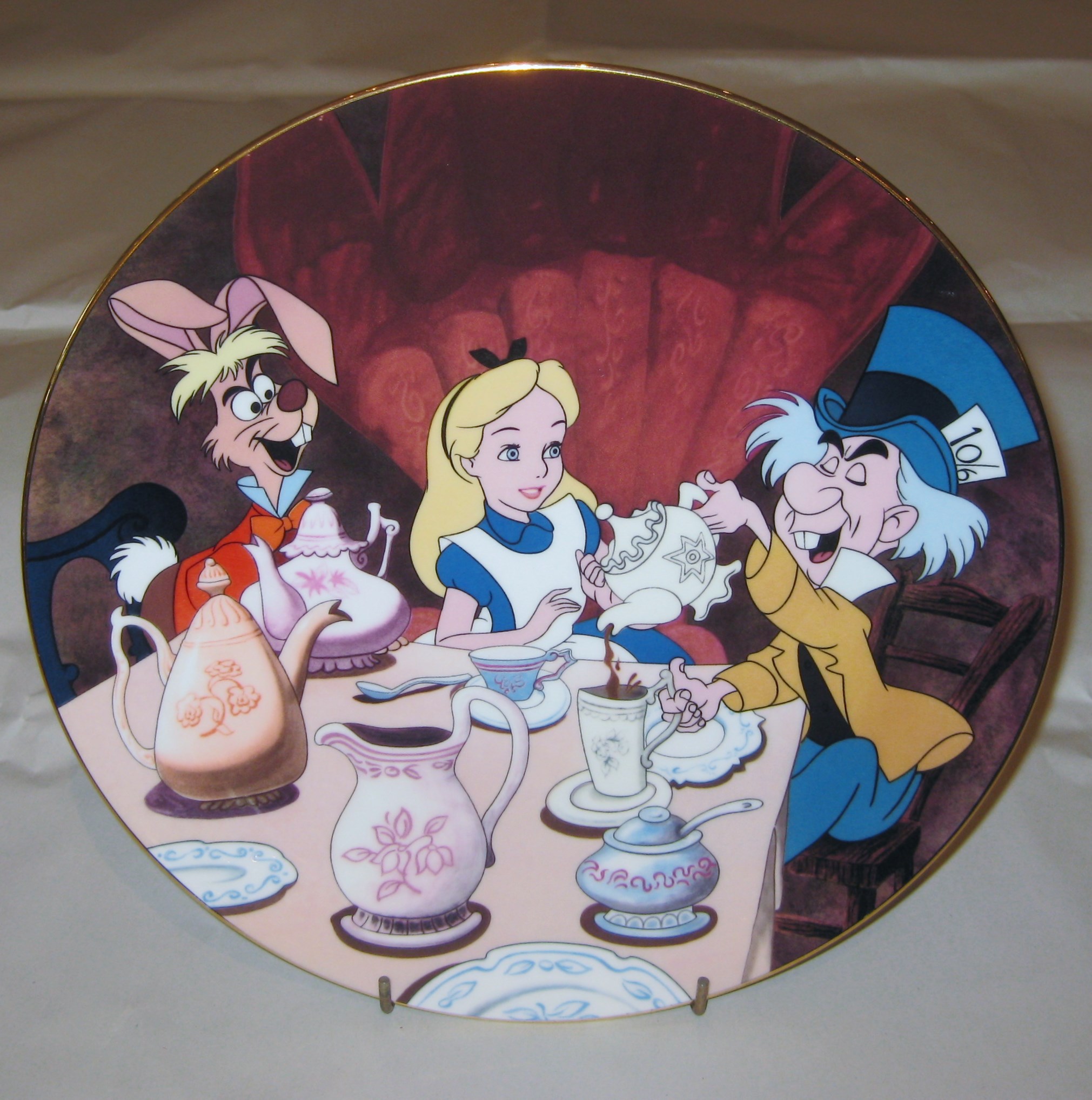 Alice In Wonderland Plate